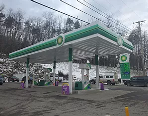 bp gas station sign